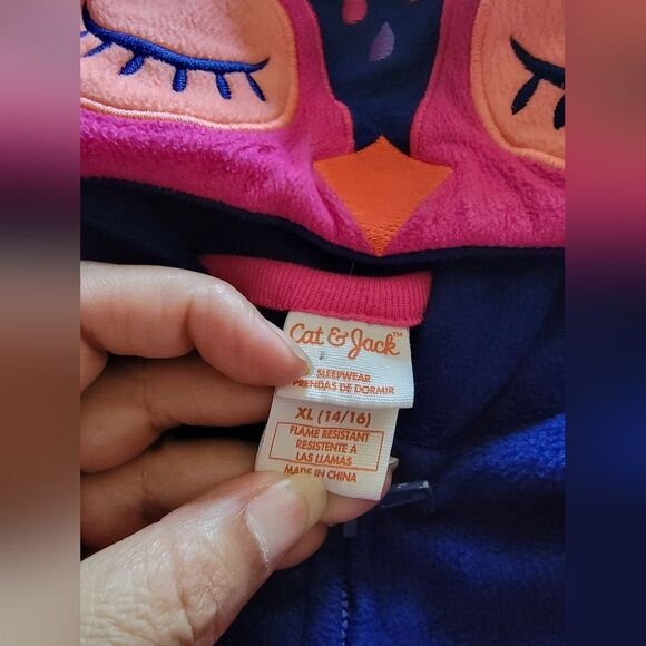 Blue Owl Onesie with Colorful Accents - Picture 3 of 6